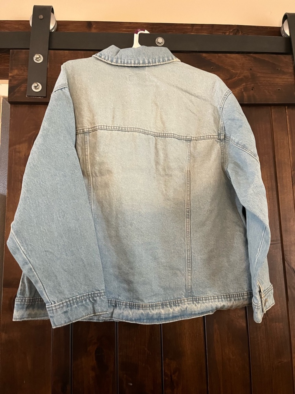 Universal Thread Light Blue Oversized Denim Jacket - Picture 6 of 7
